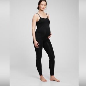 Gap Body Maternity Bodysuit Jumpsuit Black Size XXL NWOT